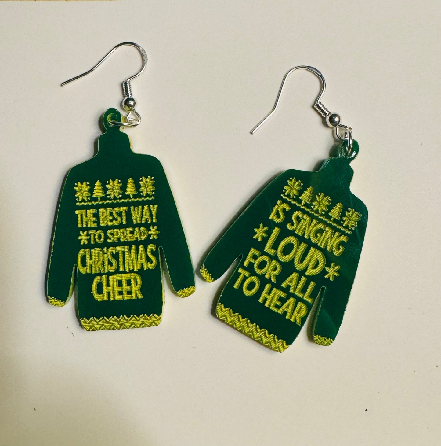 Christmas Sweater Earrings