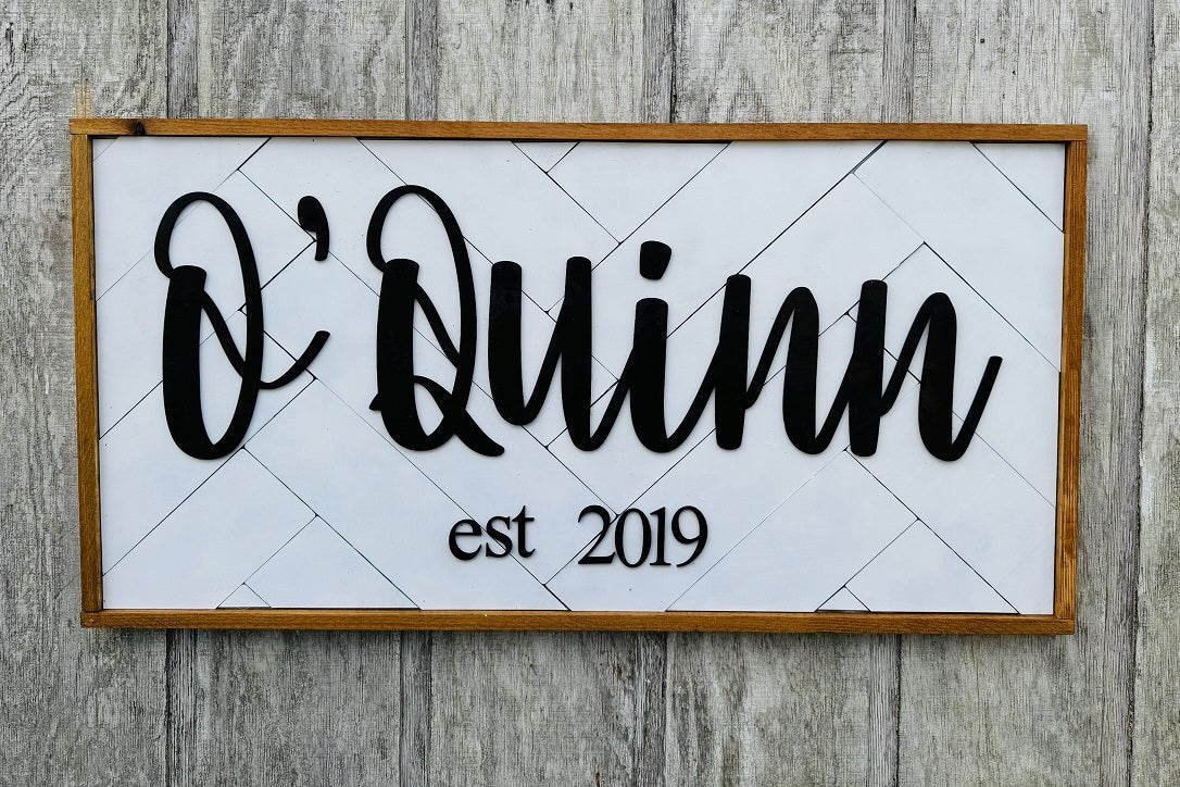 Family Established Sign