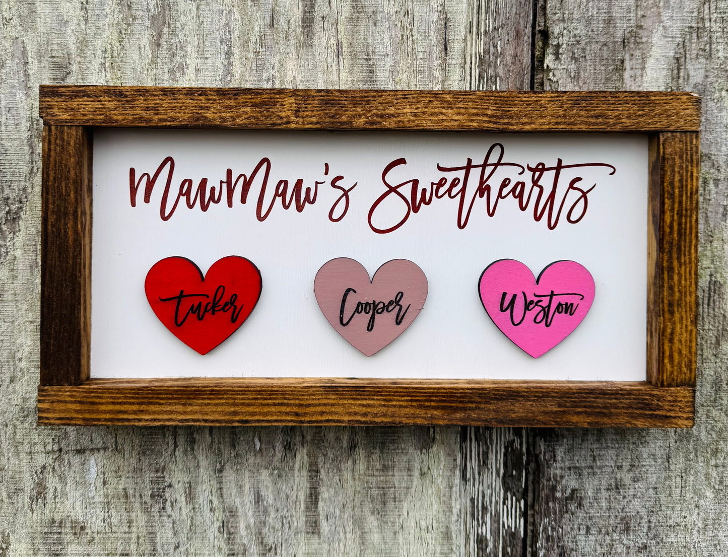 Personalized Valentine Sign