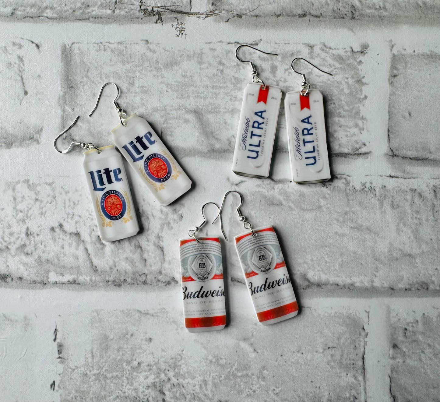 Beer Acrylic Earrings