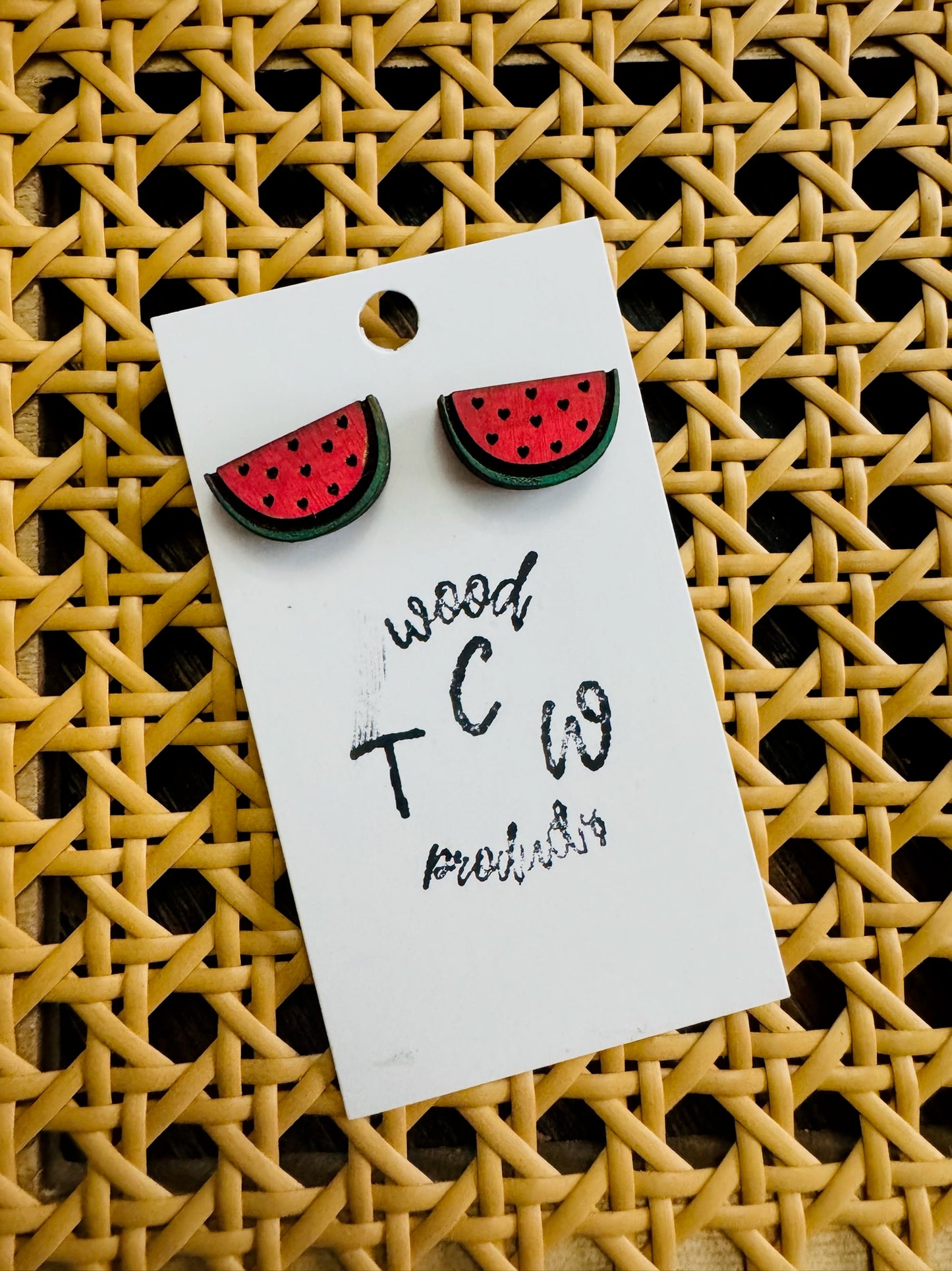 Watermelon Earrings