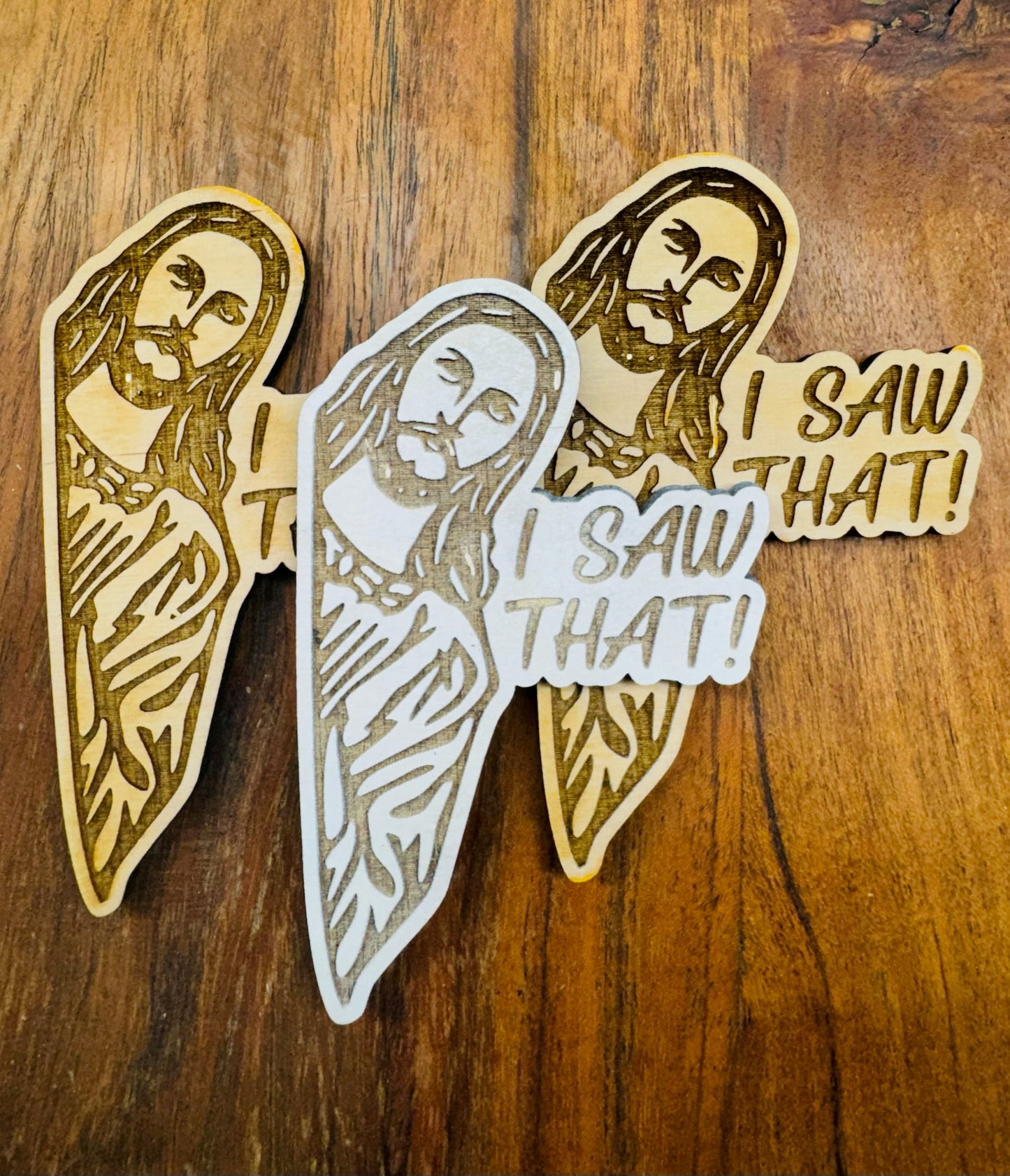 I Saw That Jesus Magnet