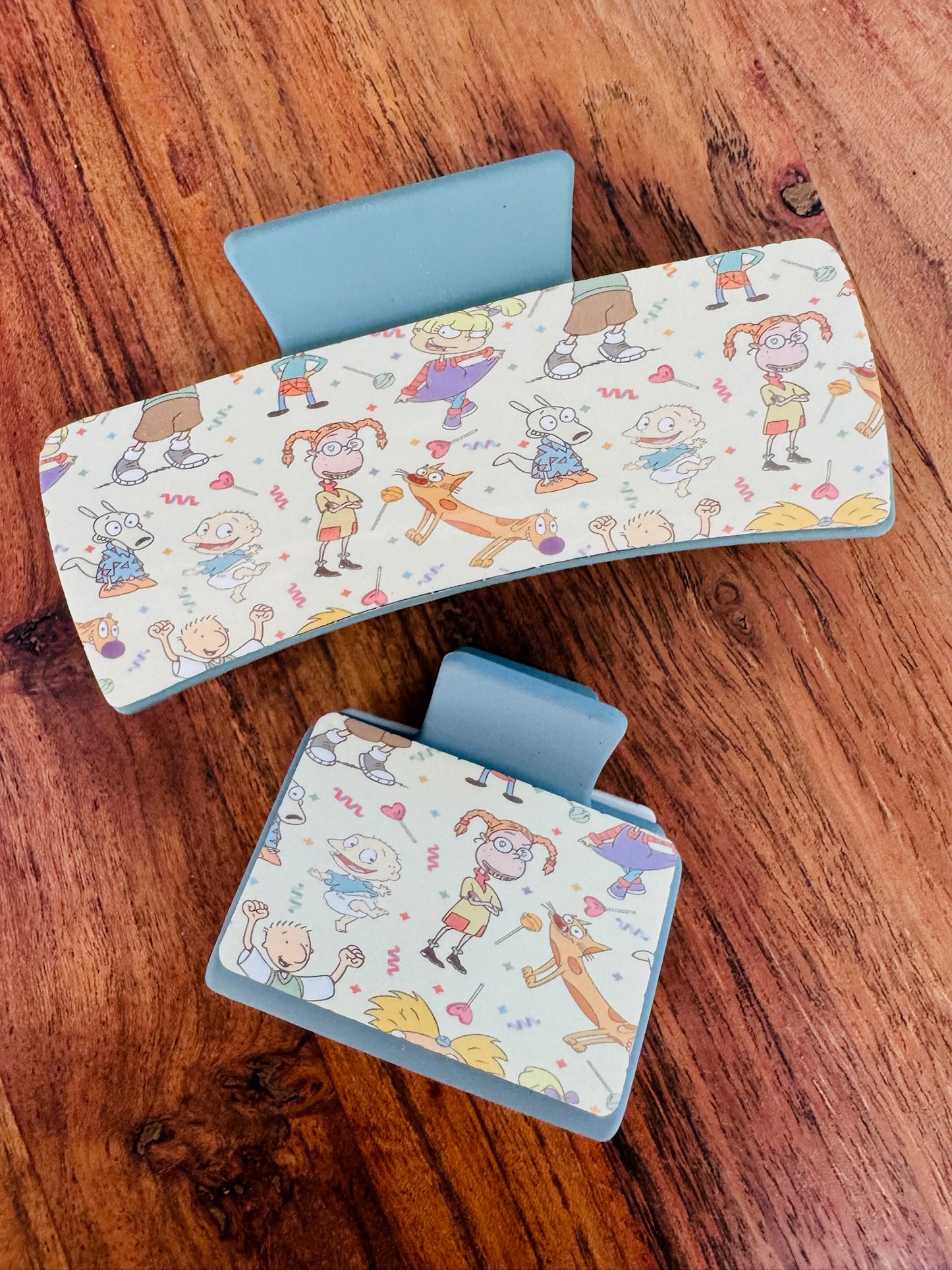 90's Cartoon Hair Clip