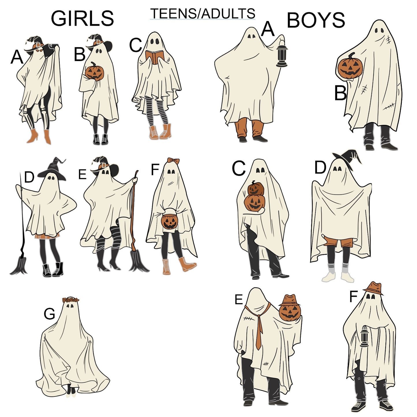 Ghost Family Sign