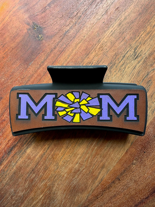 Cheer Mom Hair Clip