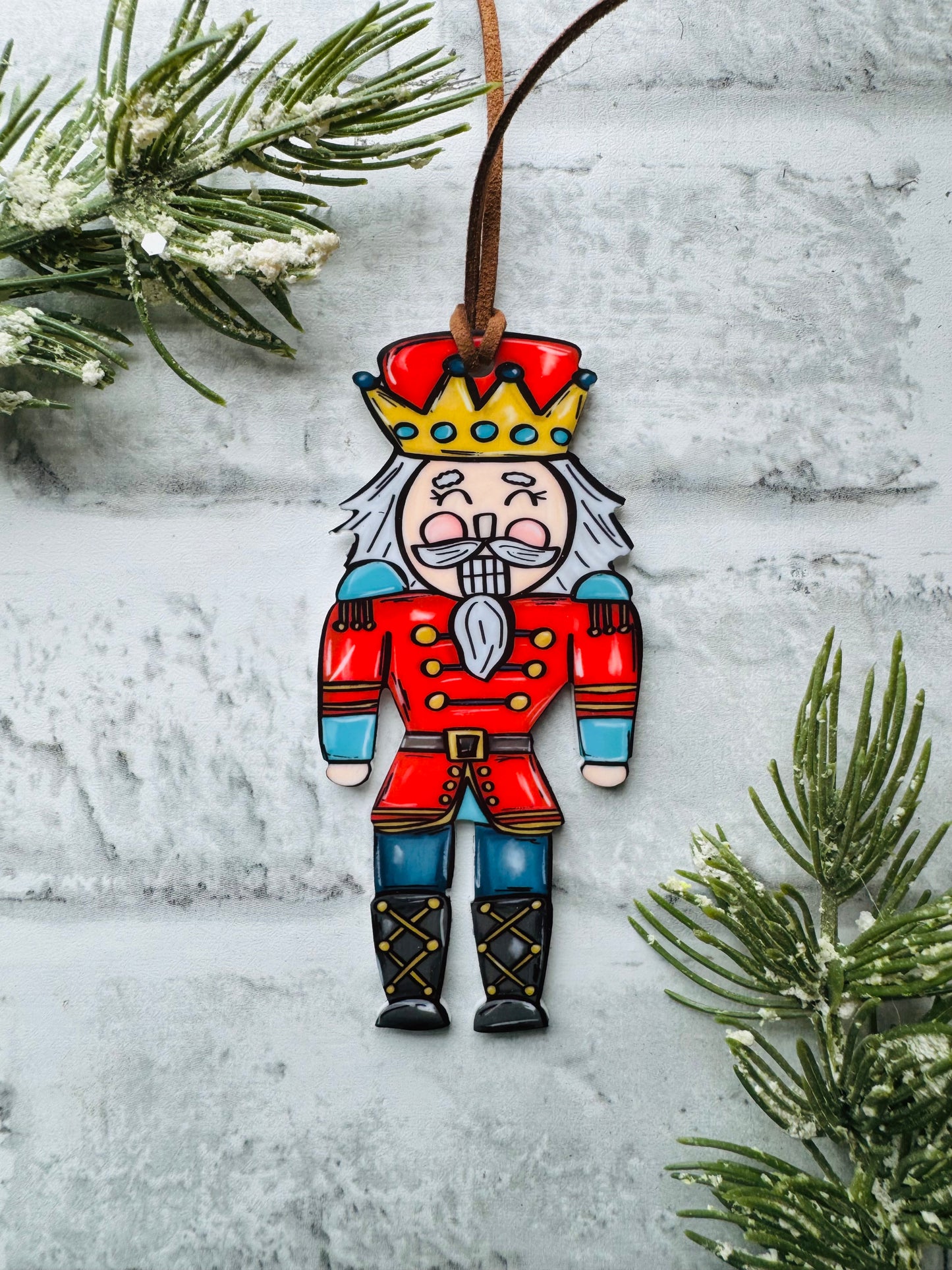 Nutcracker Acrylic Ornament