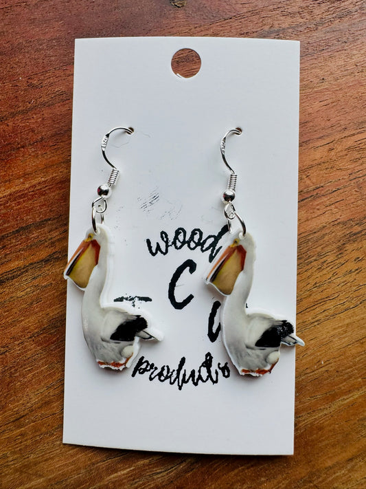 Pelican Earrings
