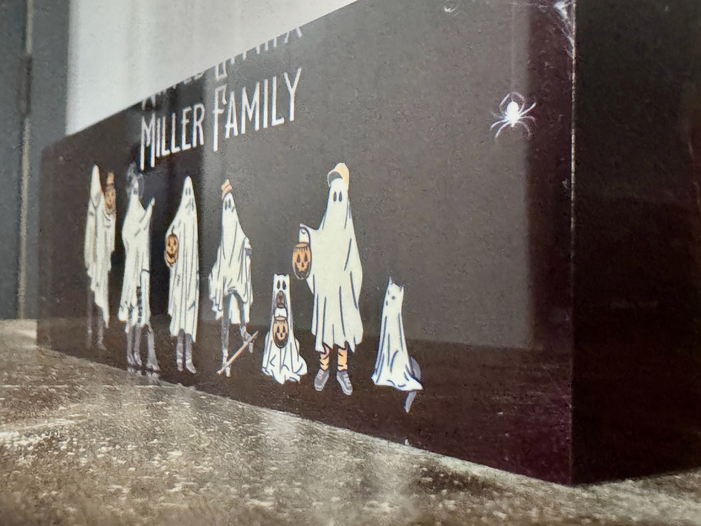 Ghost Family Sign