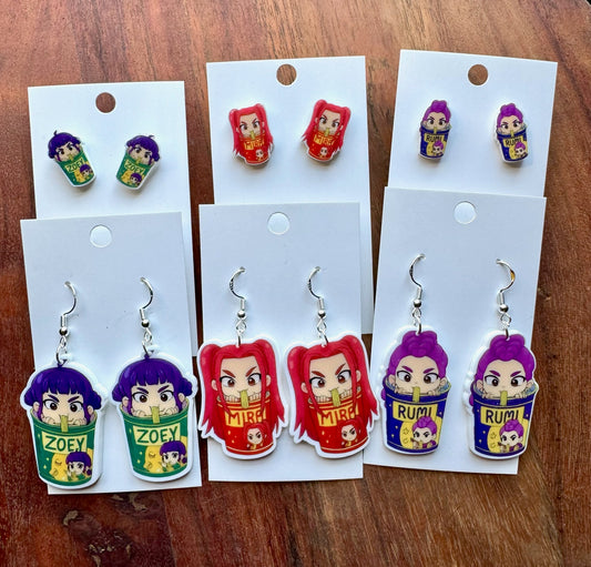 Kpop Demon Hunter Earrings