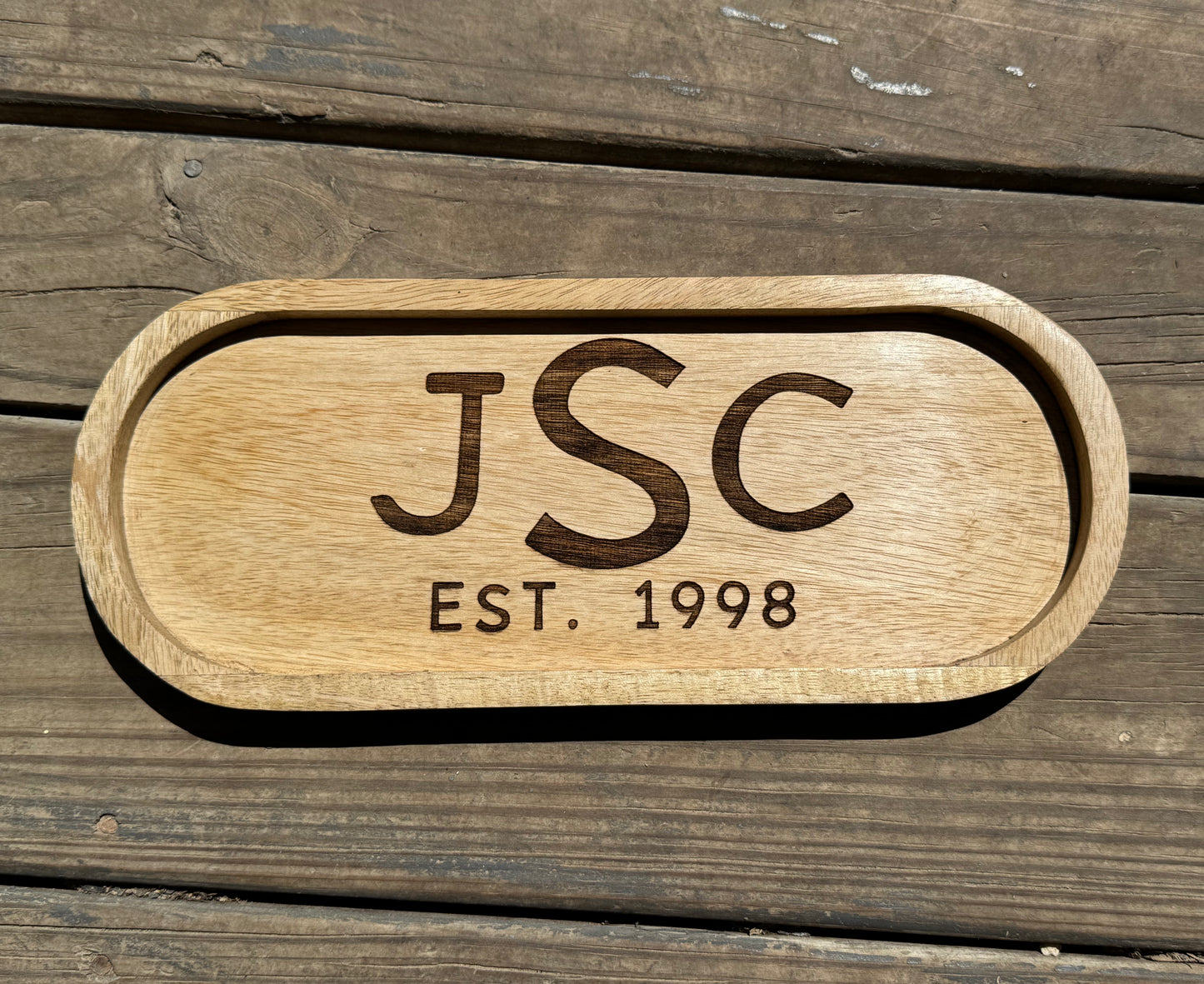 Engraved Tray