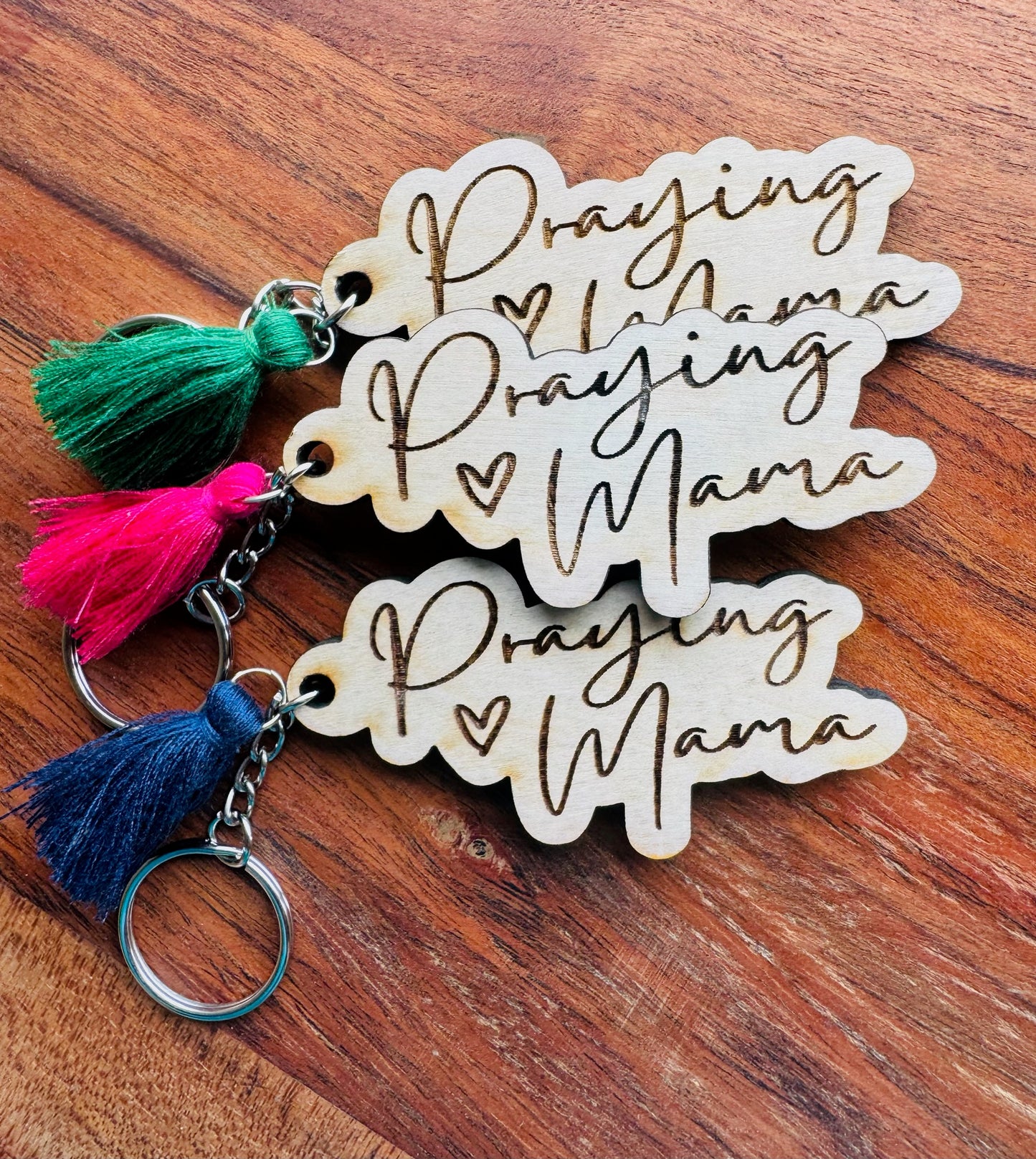 Praying Mama Keychain