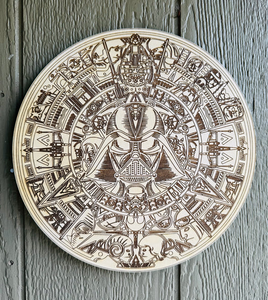 Darth Vader Mandala Sign
