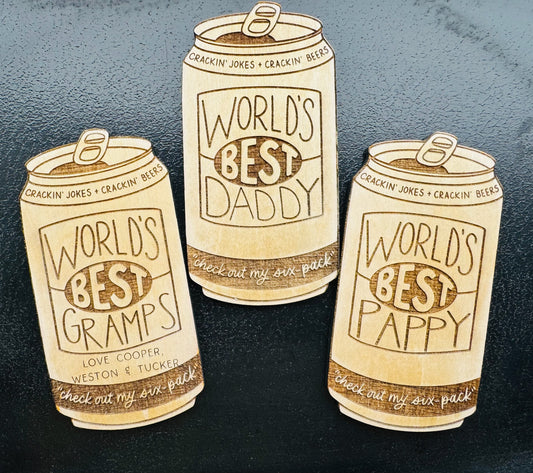 “World’s Best” Can Magnet