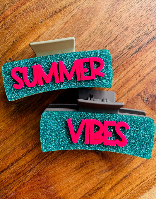 Summer Vibes Hair Clip