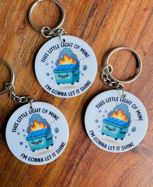 This Little Light of Mine Keychain