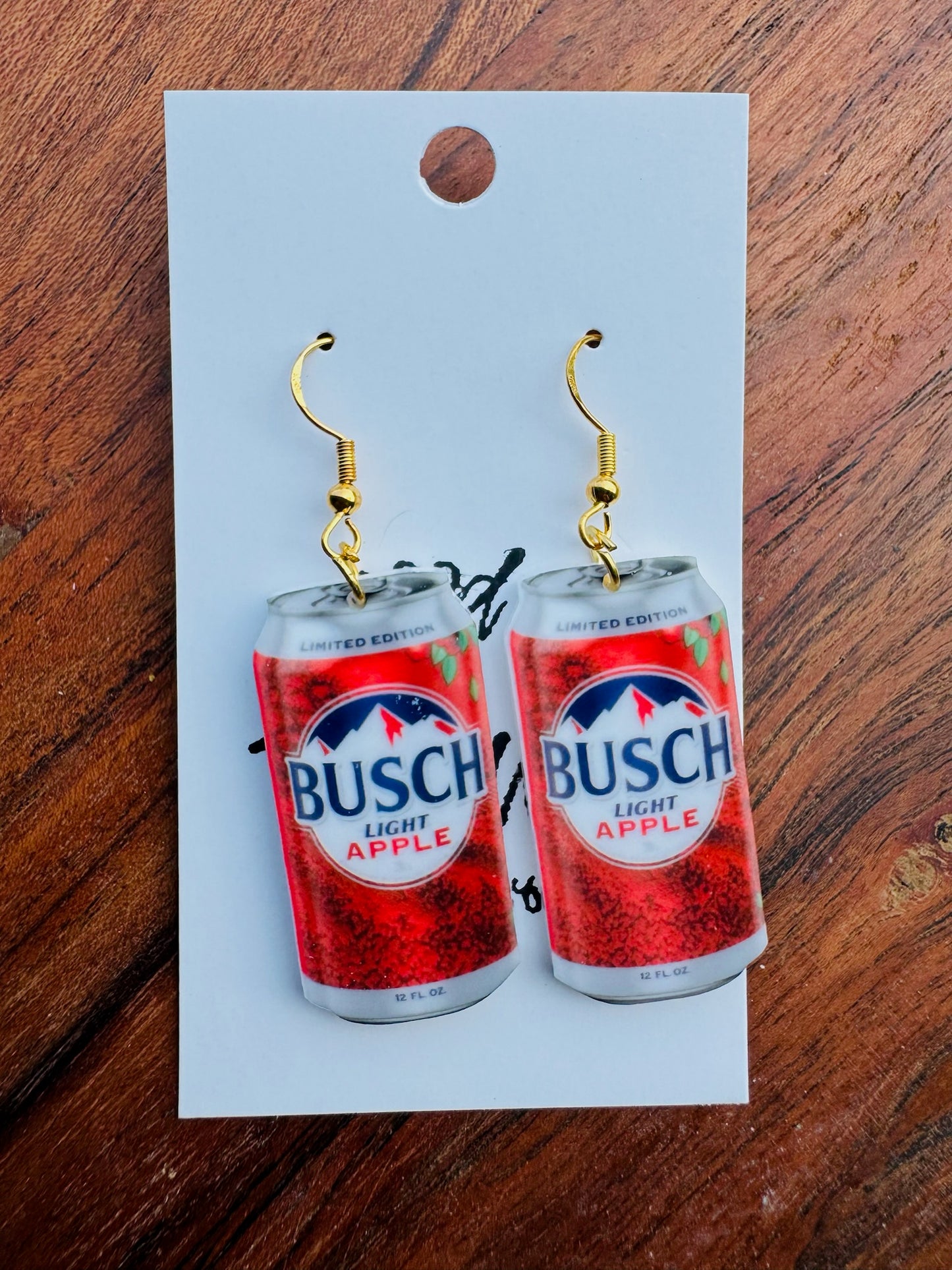 Bush Light Apple Earrings