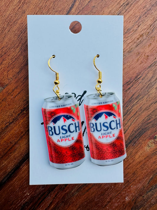 Bush Light Apple Earrings