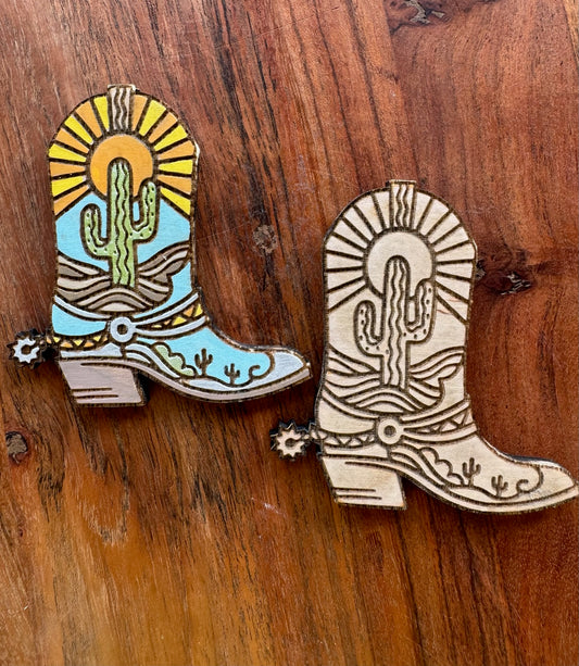 Desert Boot Magnet