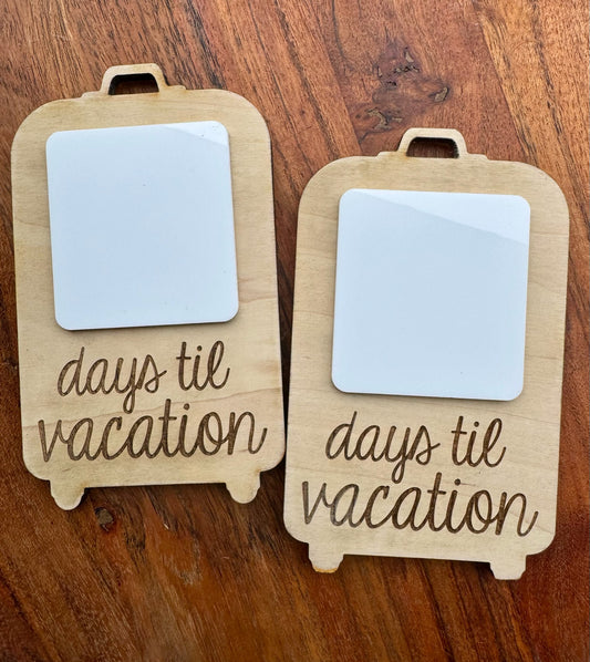 Vacation Countdown Magnet