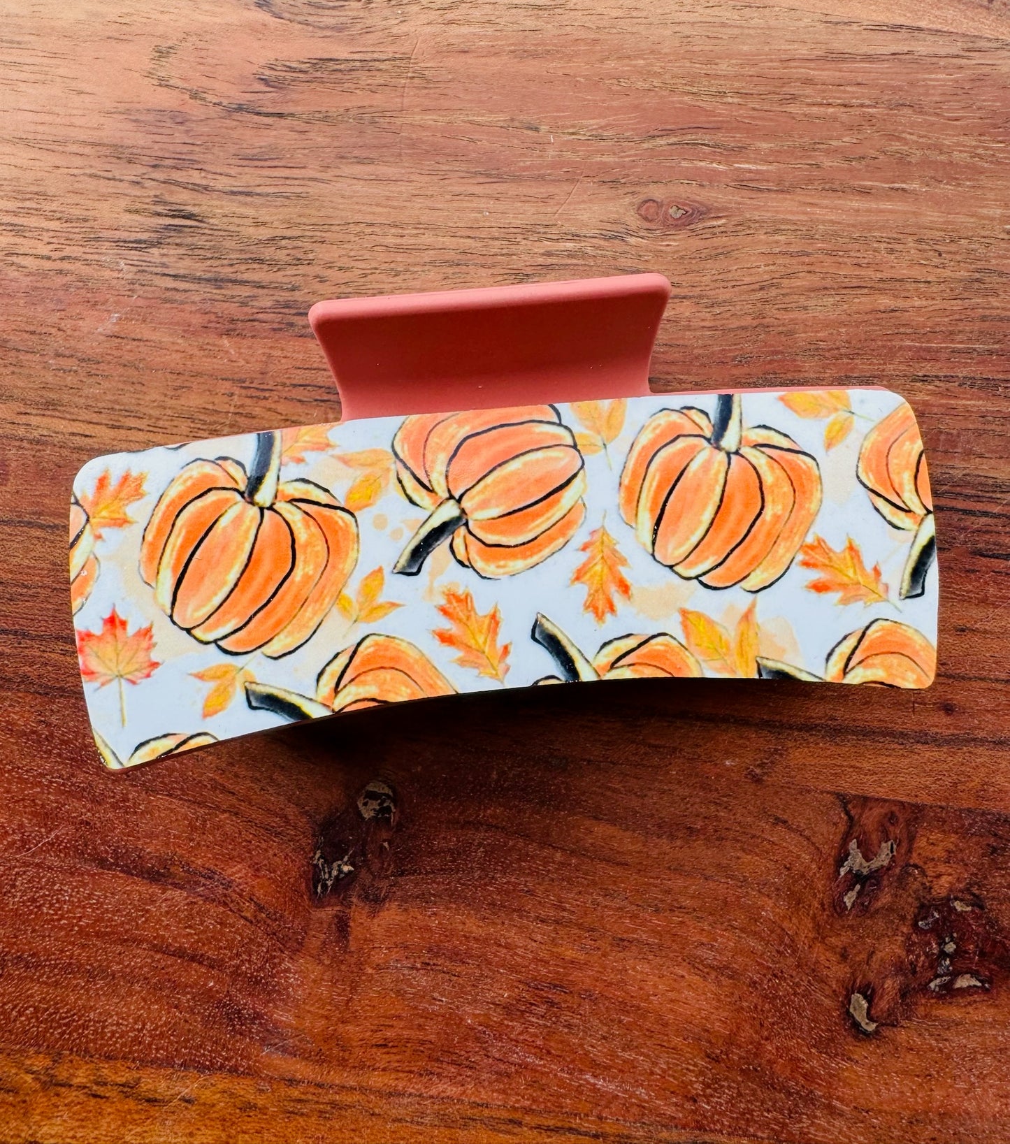 Pumpkin Hair Clip