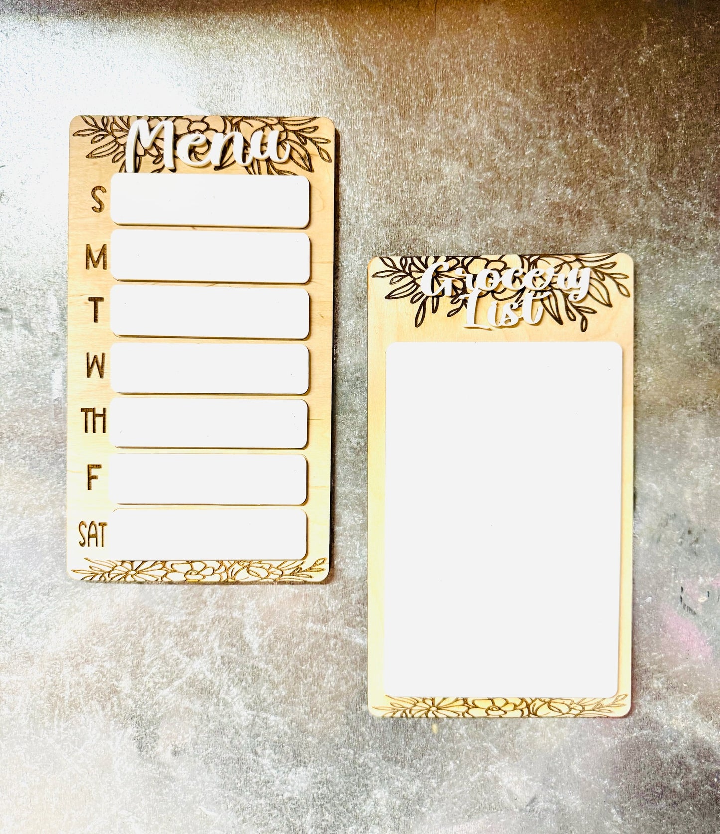 Dry Erase Menu/List Magnet