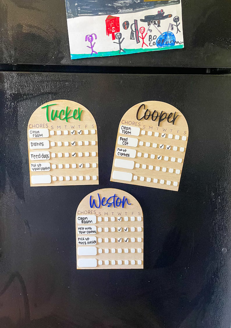 Chore Chart Magnet