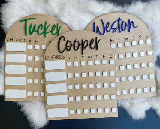 Chore Chart Magnet